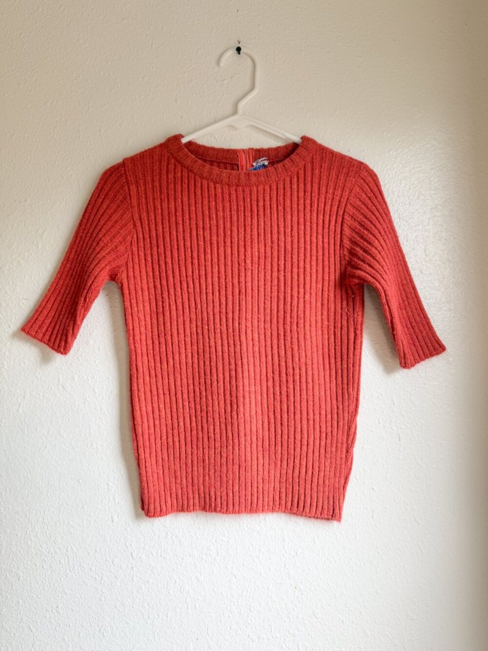 Vintage Bobbie Brooks Red/Orange Sweater